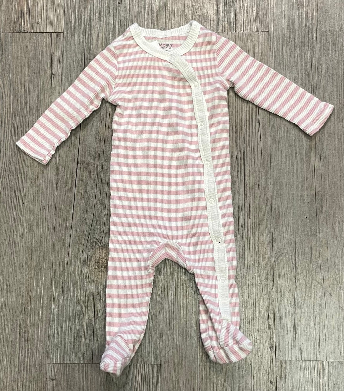 Pink  Moon Organic Onesie, 0-3M