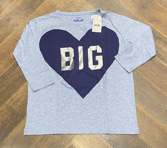 Blue  Crewcuts LS Tee, 8Y