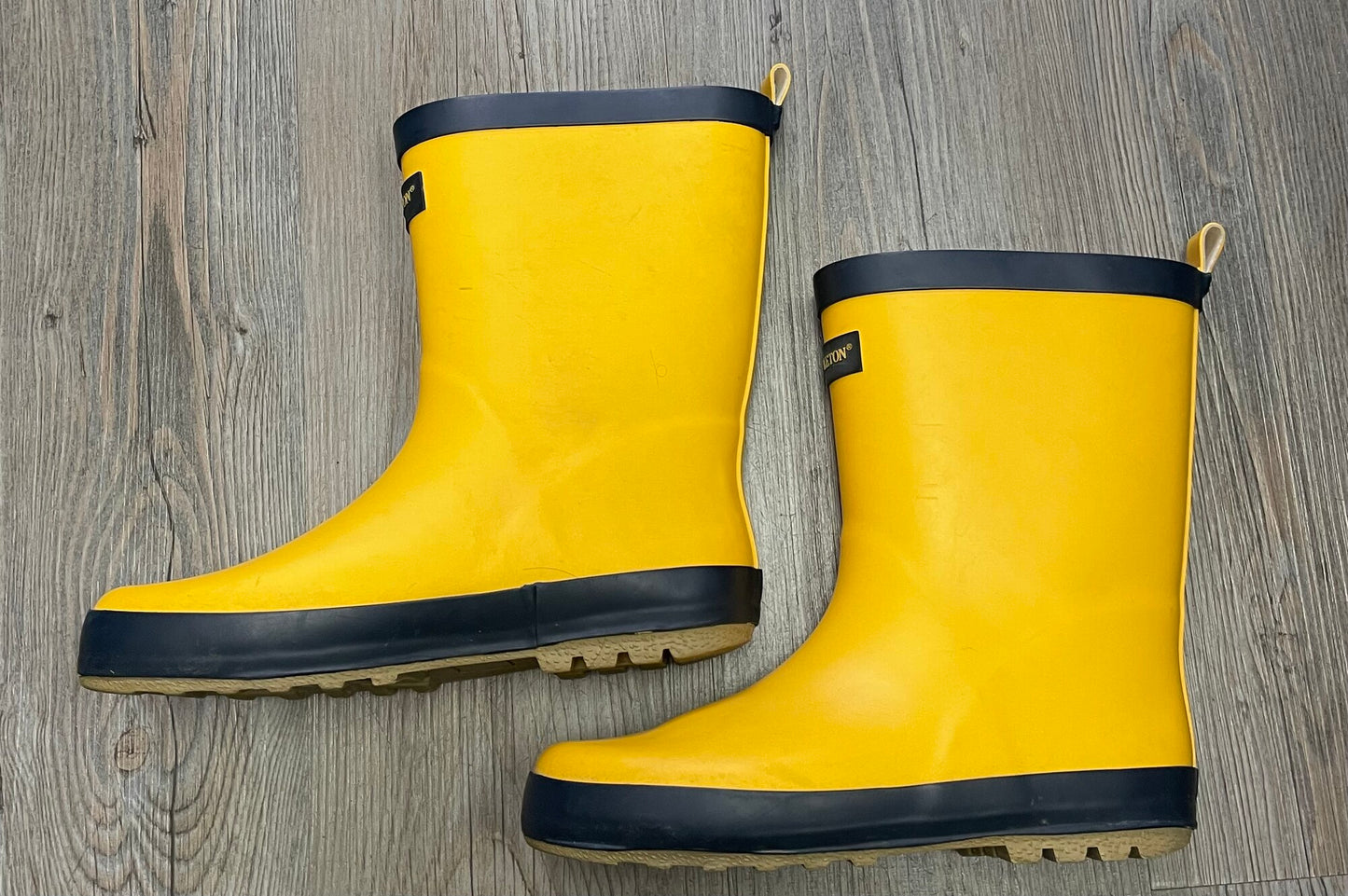 Yellow  Pendleton Rain Boots, 3Y