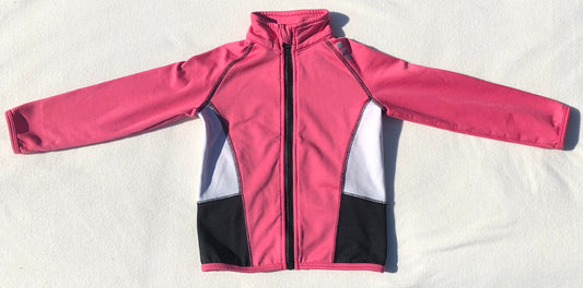 Pink  SOM ZIP Sweater, 3Y
