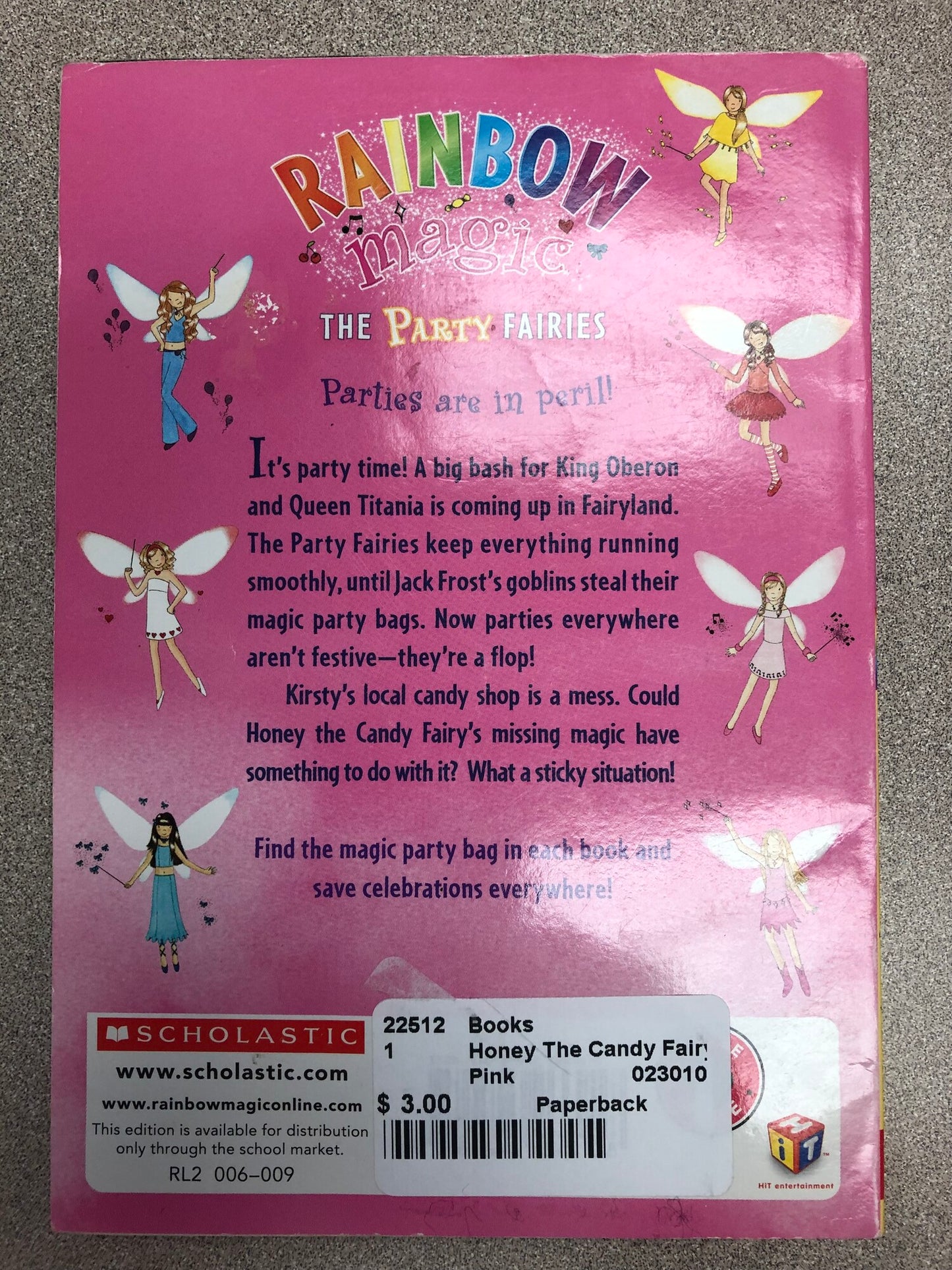Pink  Honey The Candy Fairy, Paperback