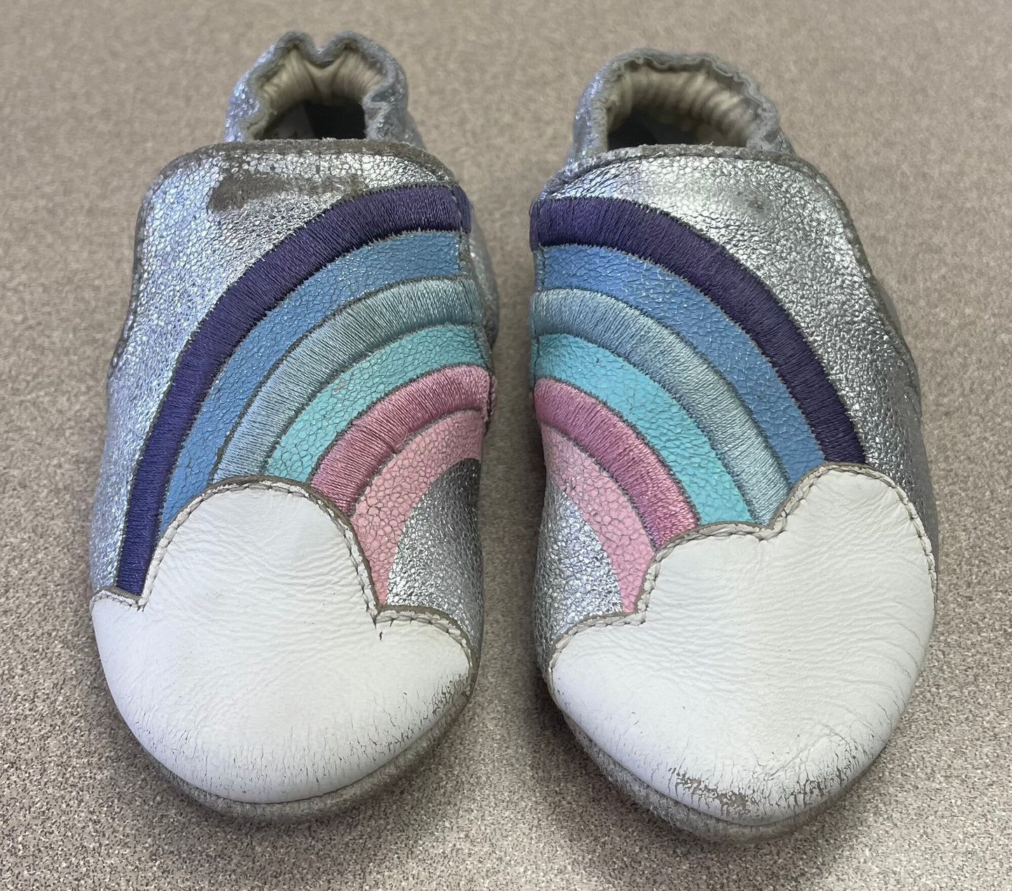 Multi  Robeez Soft Sole Shoes, 6-12M