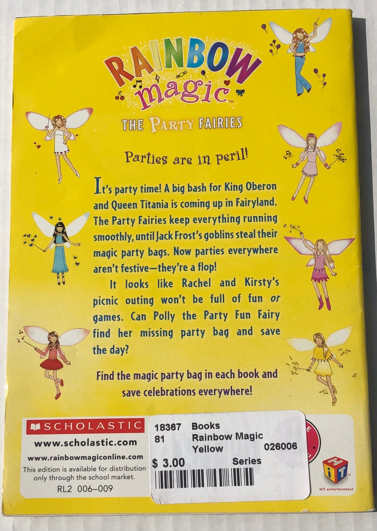 Yellow  Rainbow Magic, Series