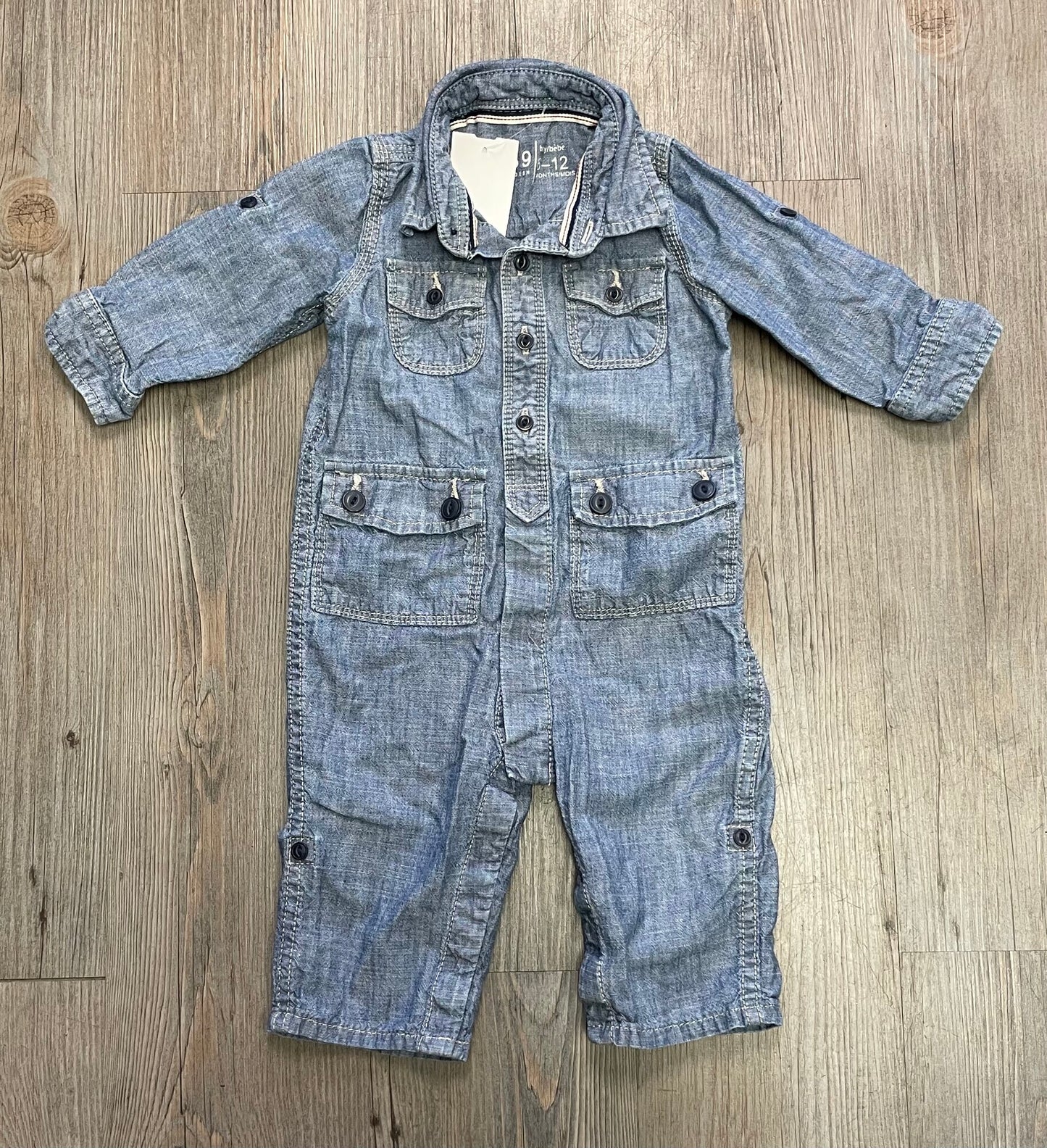 Blue  Gap Romper LS, 6-12M