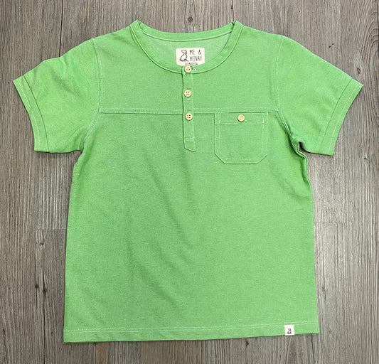 Green  Me & Henry Tee, 5-6Y