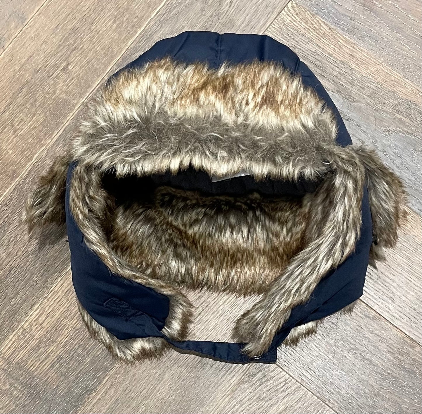 Navy  Gap Fleecelined Hat, 7-8Y