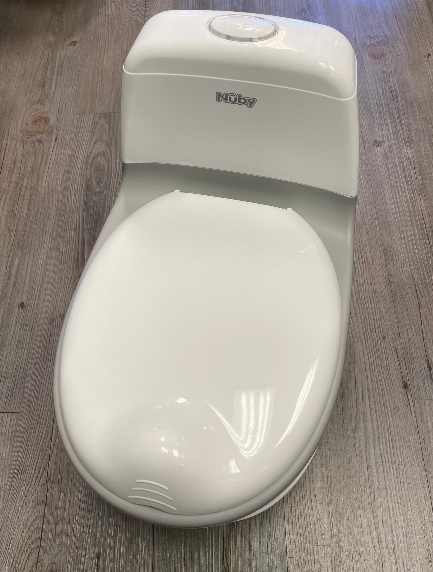 White  Nuby Potty Seat, Pre-owned