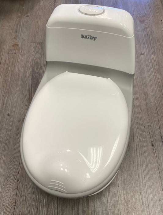 White  Nuby Potty Seat, Pre-owned