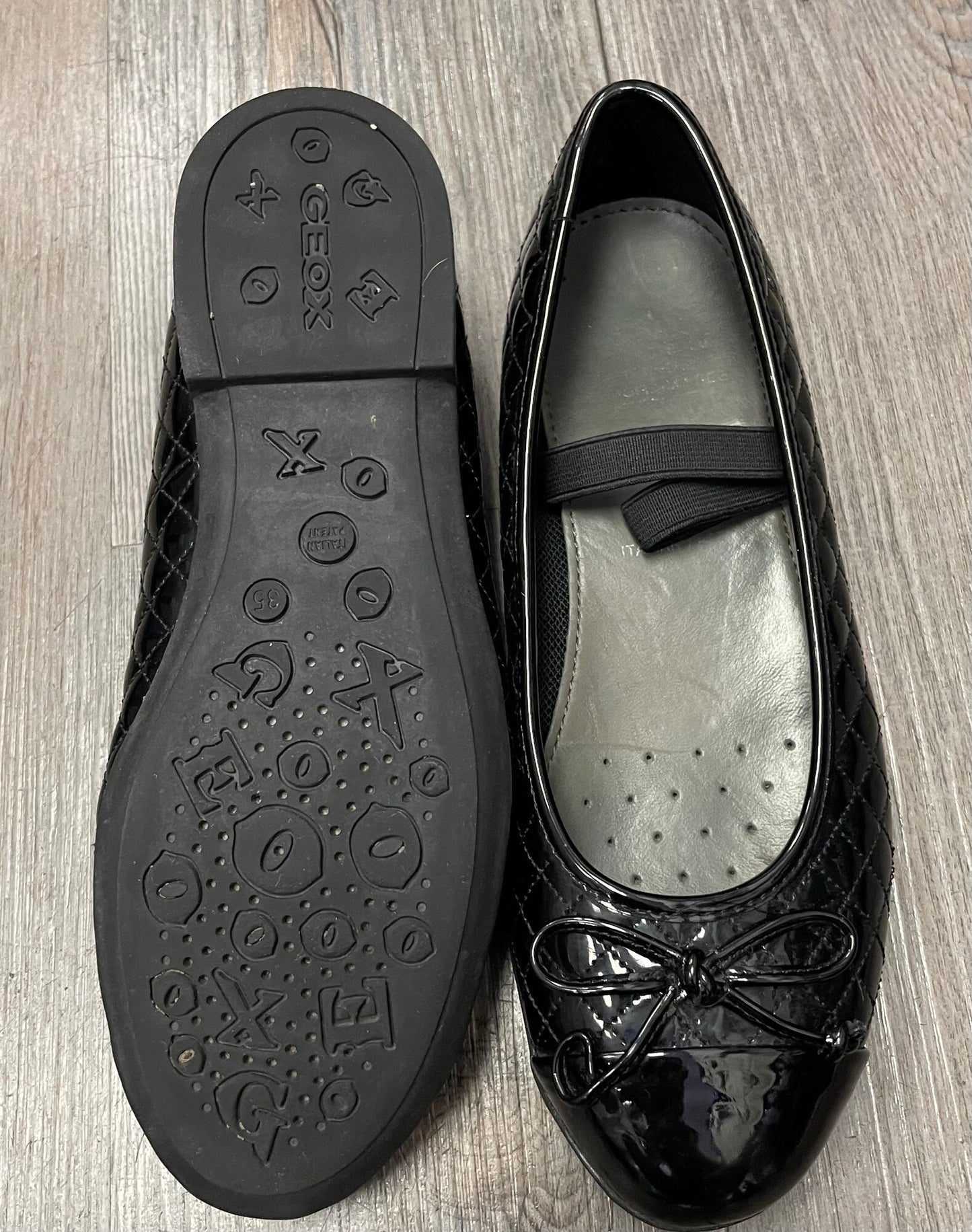Black  Geox Shoes, 5Y