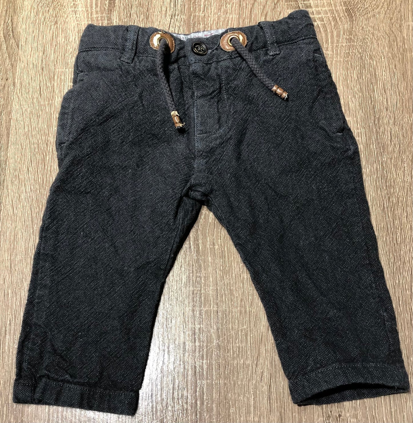 Grey  Zara Baby Boy Pants, 3-6M