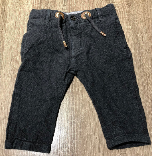 Grey  Zara Baby Boy Pants, 3-6M