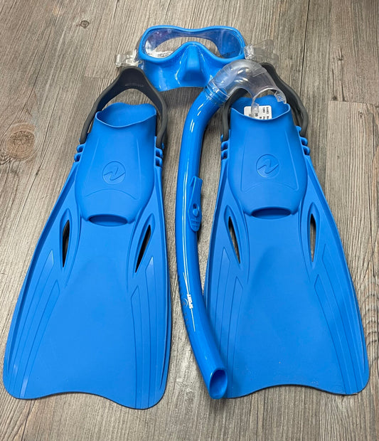 Blue  Aqua Lung Sport Snorkle, 9T-13Y