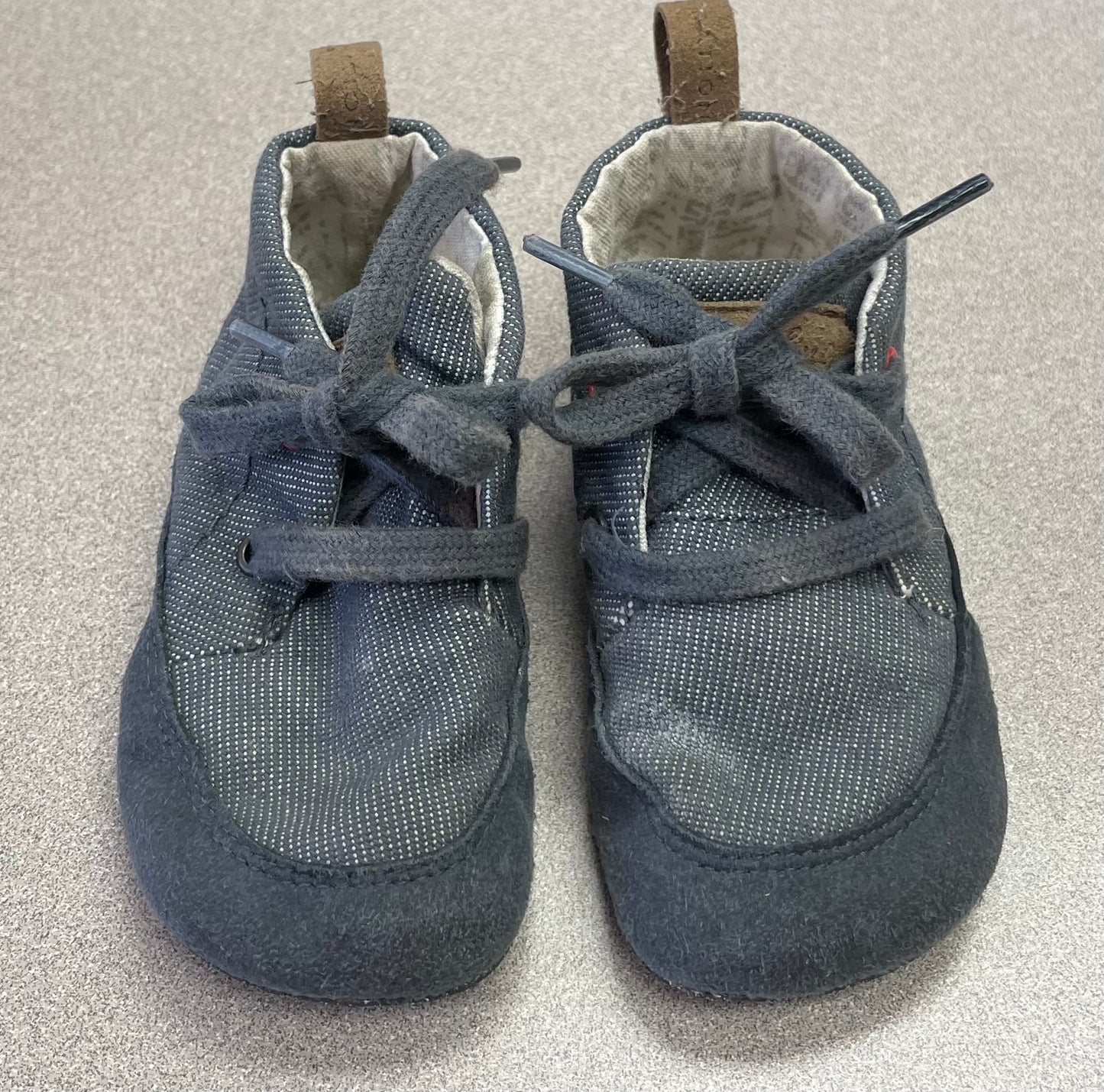 Grey  Wildling Baby Shoes, 4T