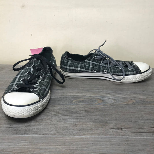 Plaid  Converse Lace Up Sneaker, 5Y