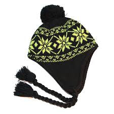 Lime  Snowstoppers Nordic Hat, 3-8 Years