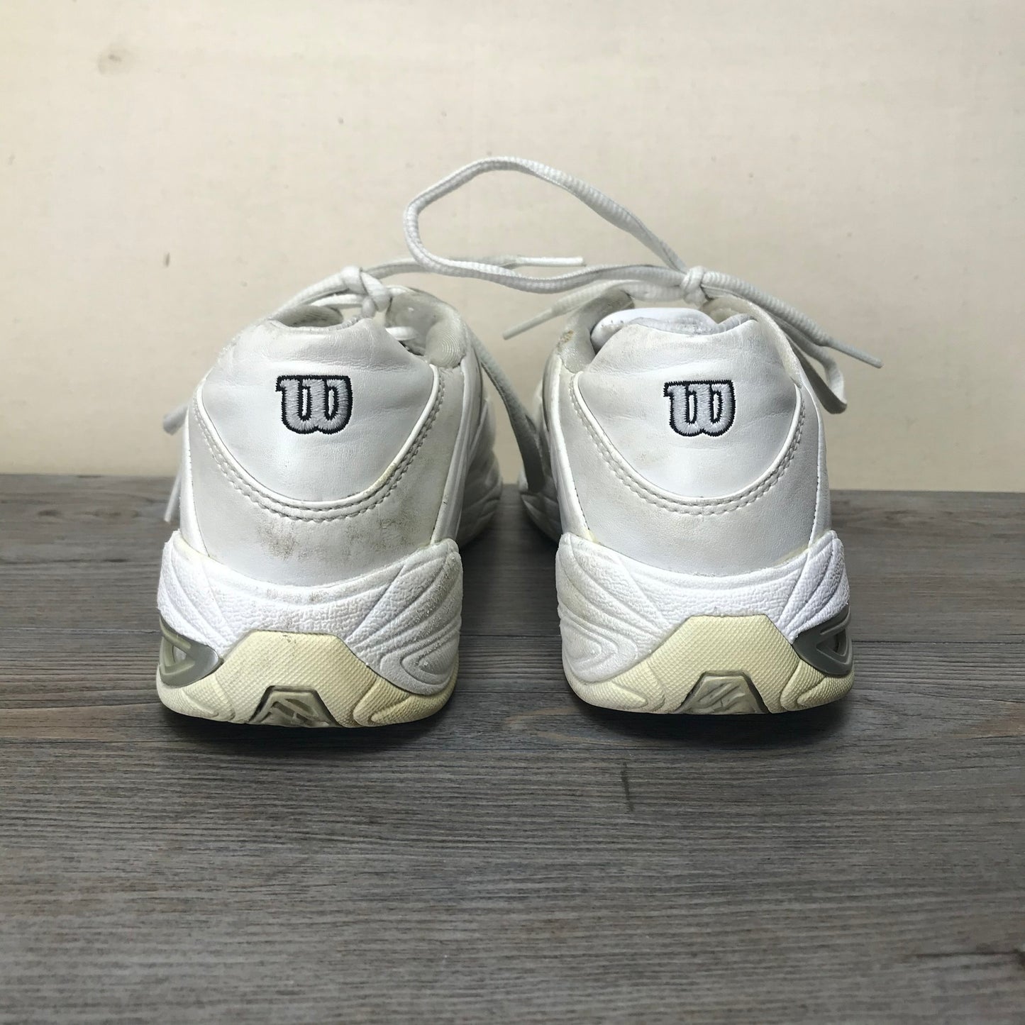 White  Wilson Lace Up, 5.5Y