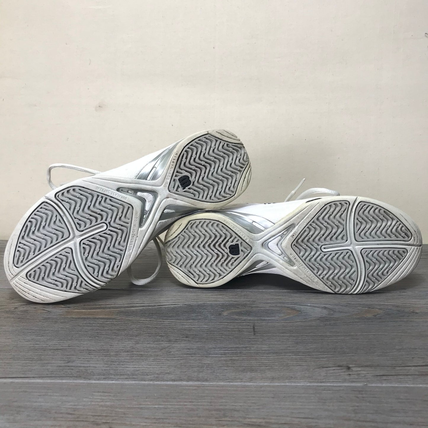 White  Wilson Lace Up, 5.5Y