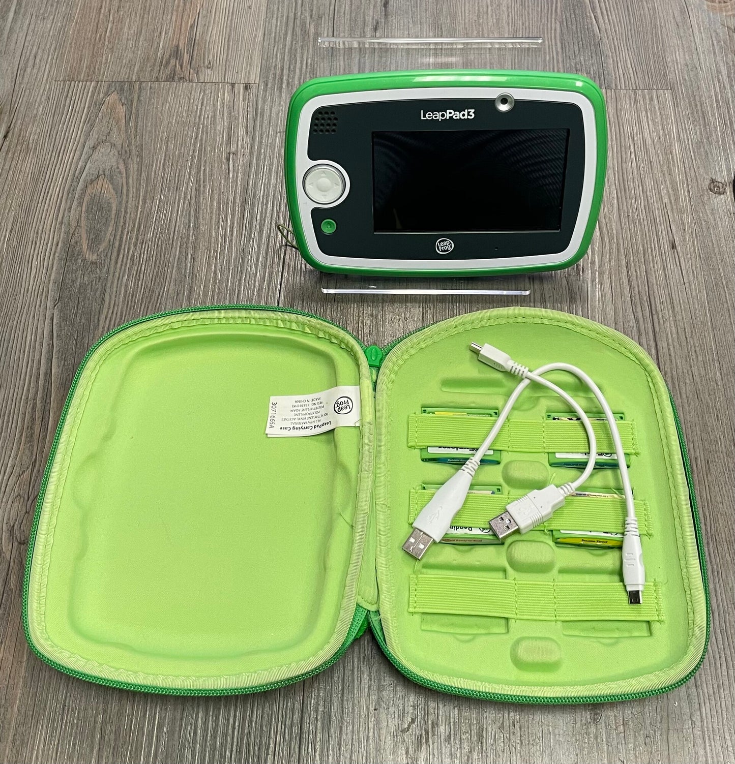 Green  Leap Pad 3, 3-9Y