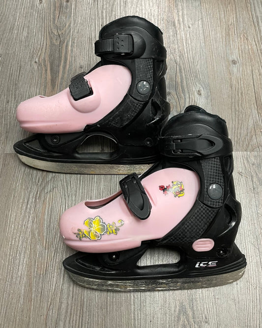Pink  Funice Adjustable Skates, 9-12Y