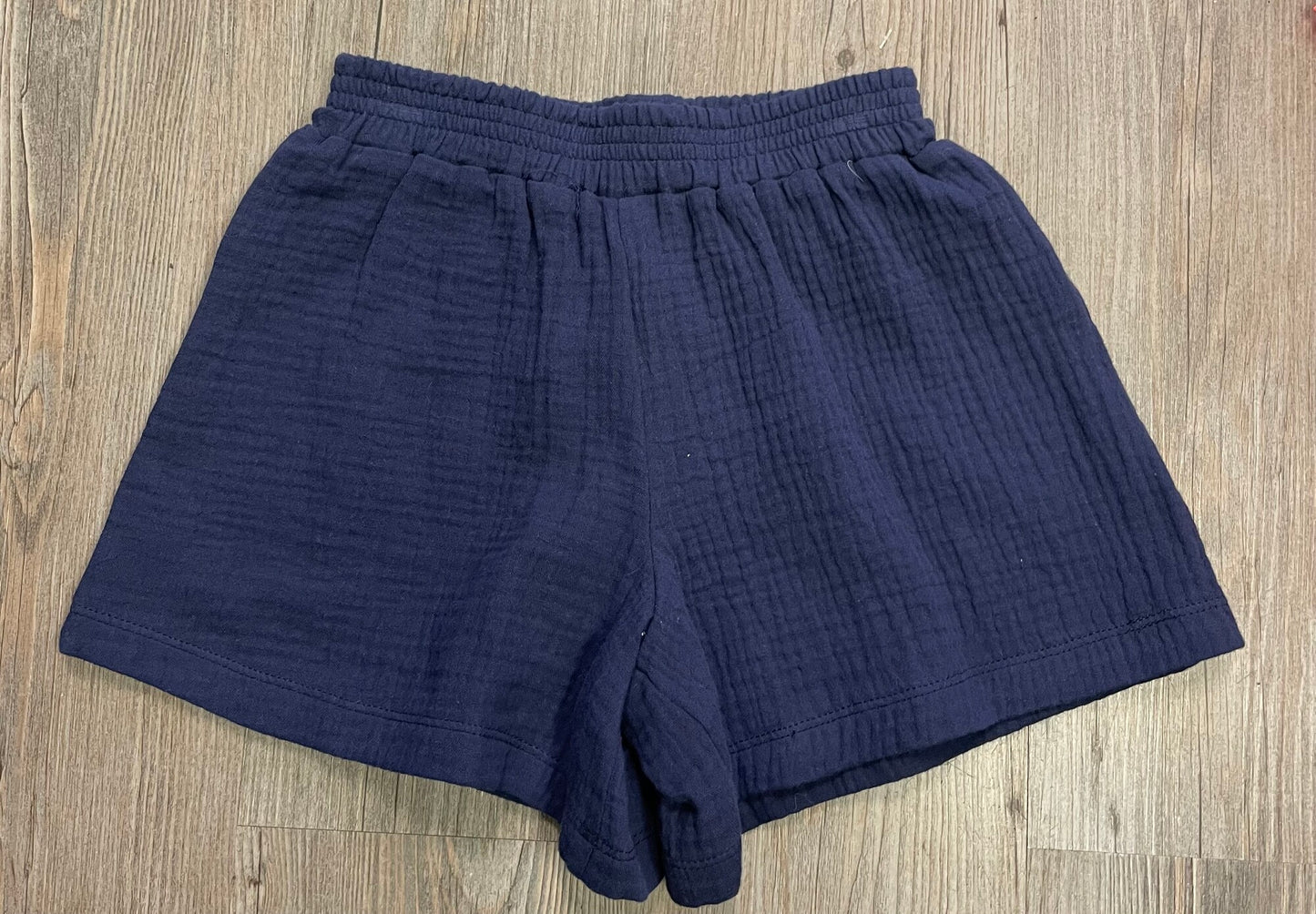 Navy  Vignette Malia Shorts, 4Y