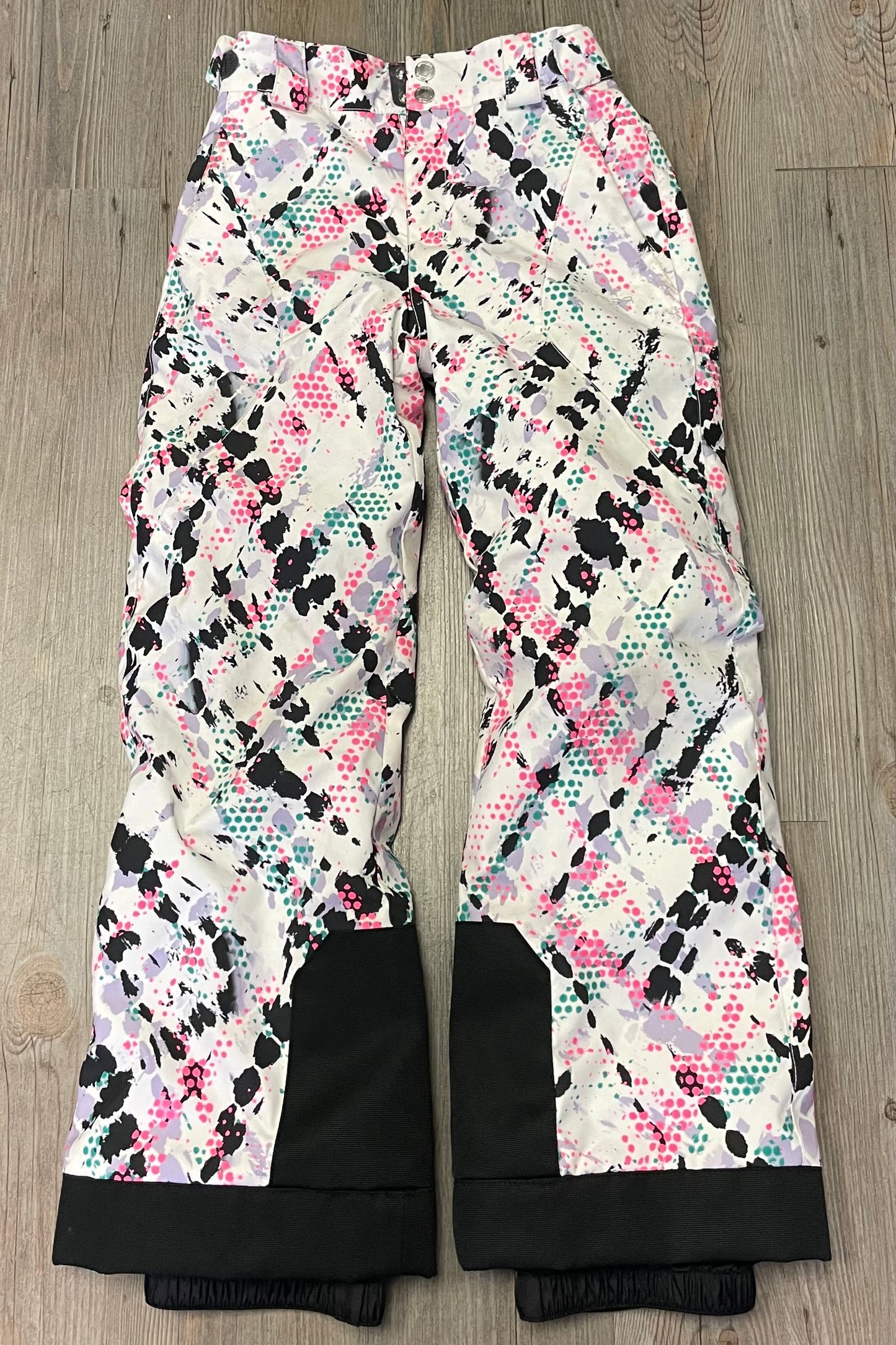 Multi  Spyder Snow Pants, 10Y