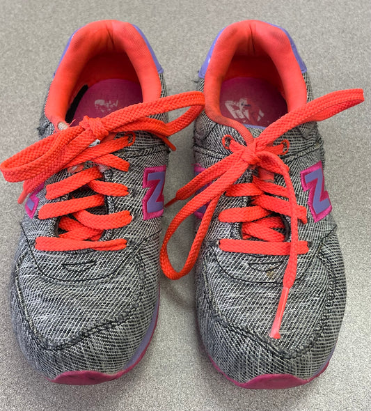 Orange  New Balance 574 Sneakers, 9T