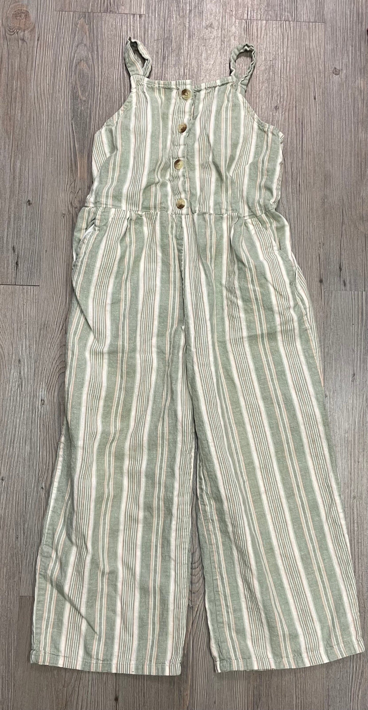 Multi  Oshkosh Romper, 10Y