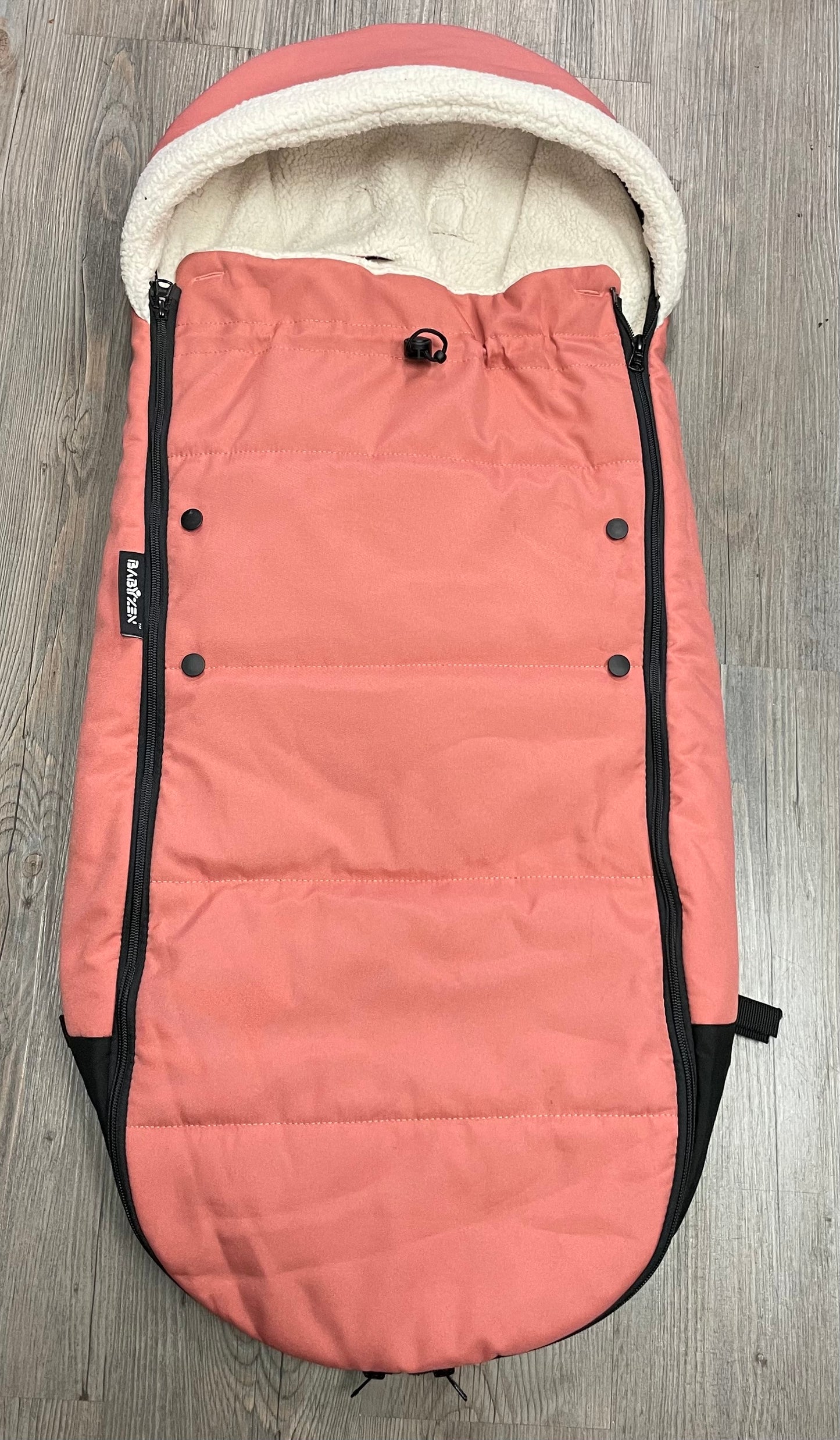 Coral  Babyzen Stoller Footmuff, Pre-owned