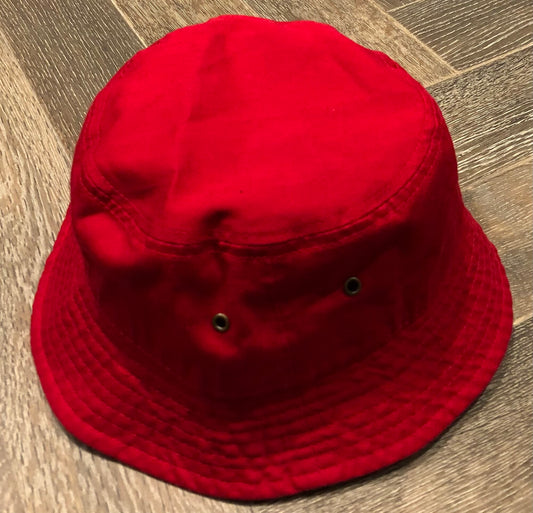 Red  Bucket Hat - NEW!, Youth