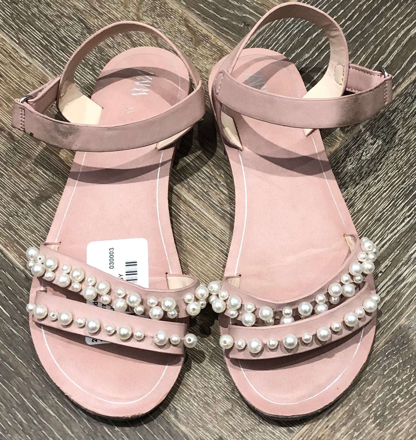 Dusty Ro  Zara Sandals, 1.5Y