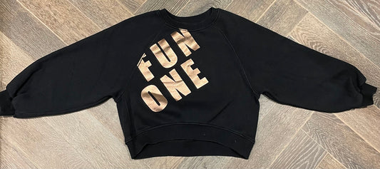 Black  Zara Sweatshirt, 7Y