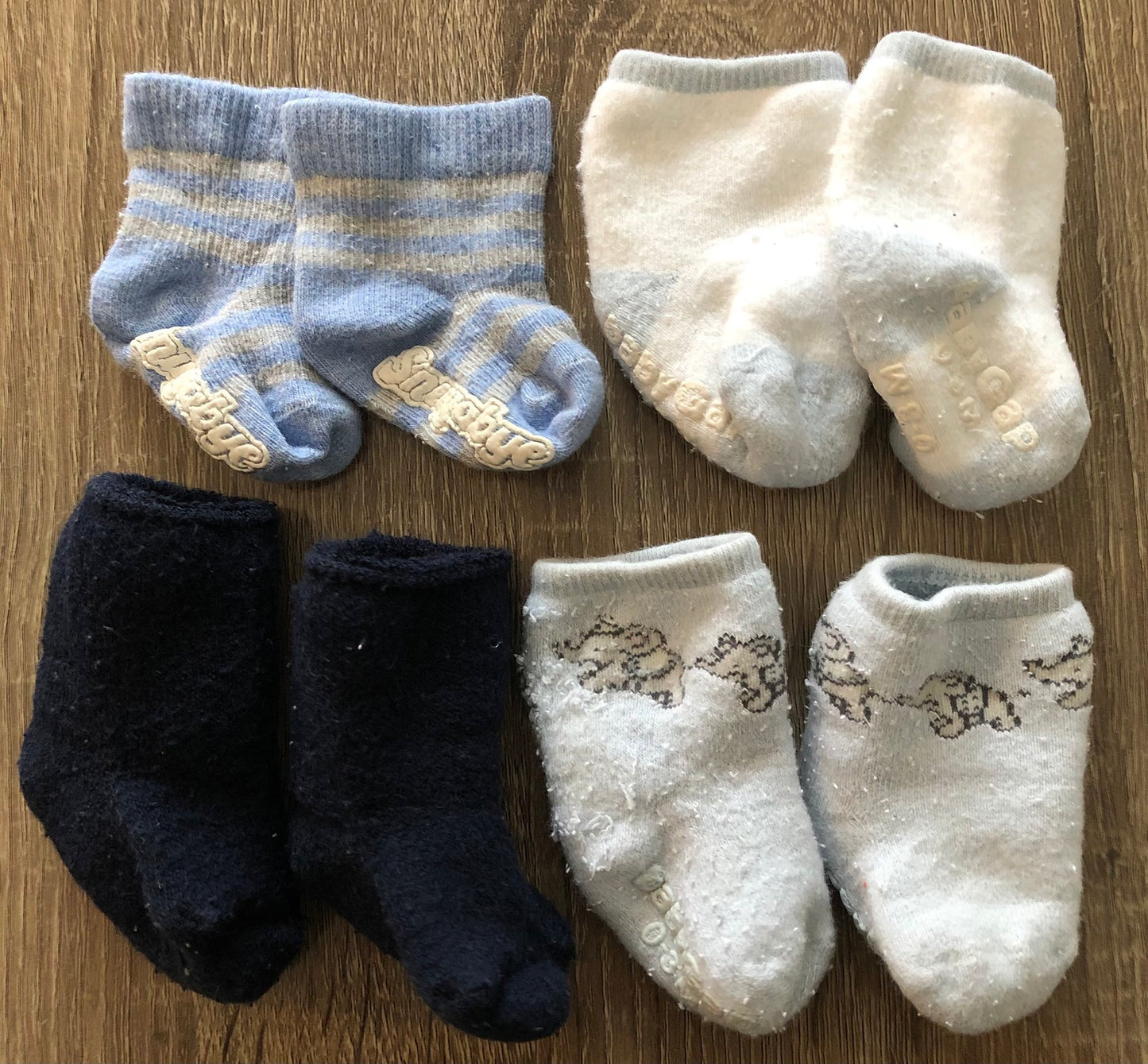 Multi  Infant Socks, 0-3M