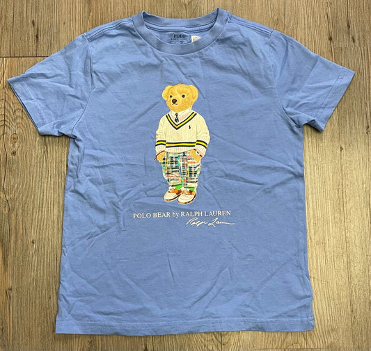 Blue  Ralph Lauren Tee, 7Y