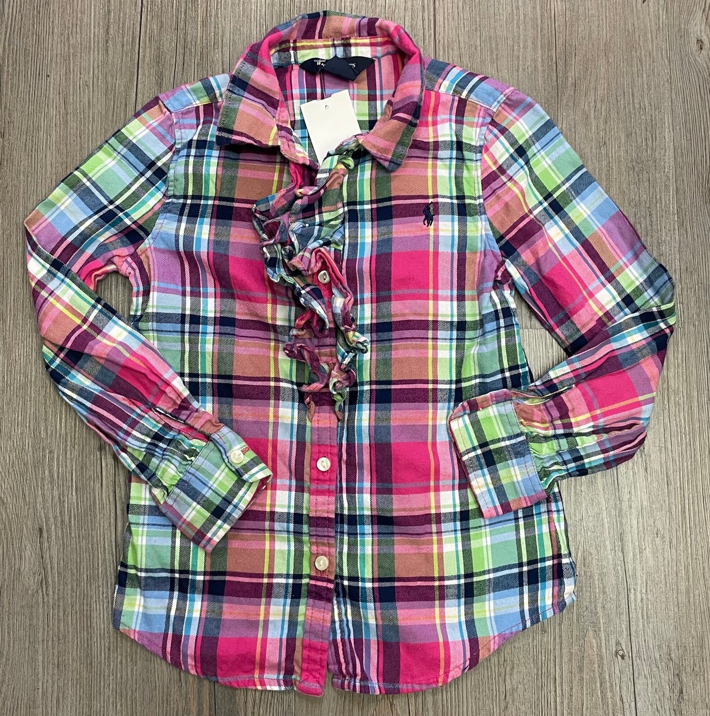 Multi  Ralph Lauren Shirt LS, 6Y
