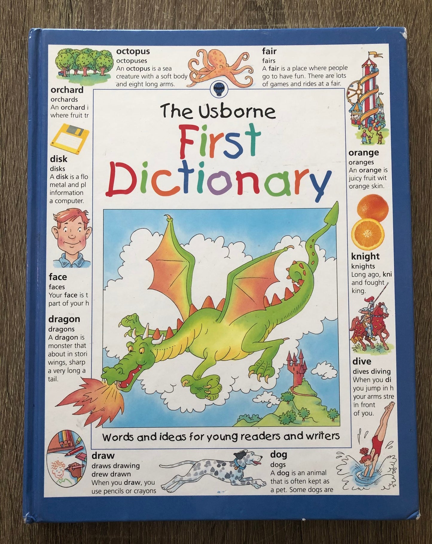 Multi  Usborne First Dictionary, Hardcover