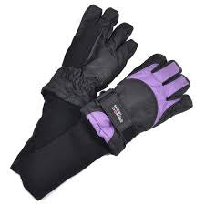 Purple  Snowstoppers Nylon Glove, Age 4-7Y