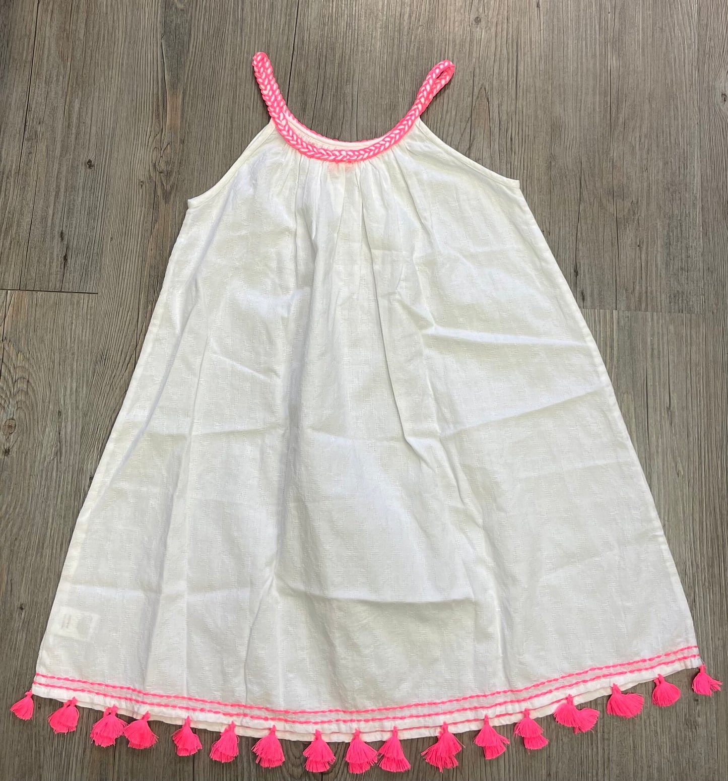 White  Sunuva Cover Up Dress, 7-8Y