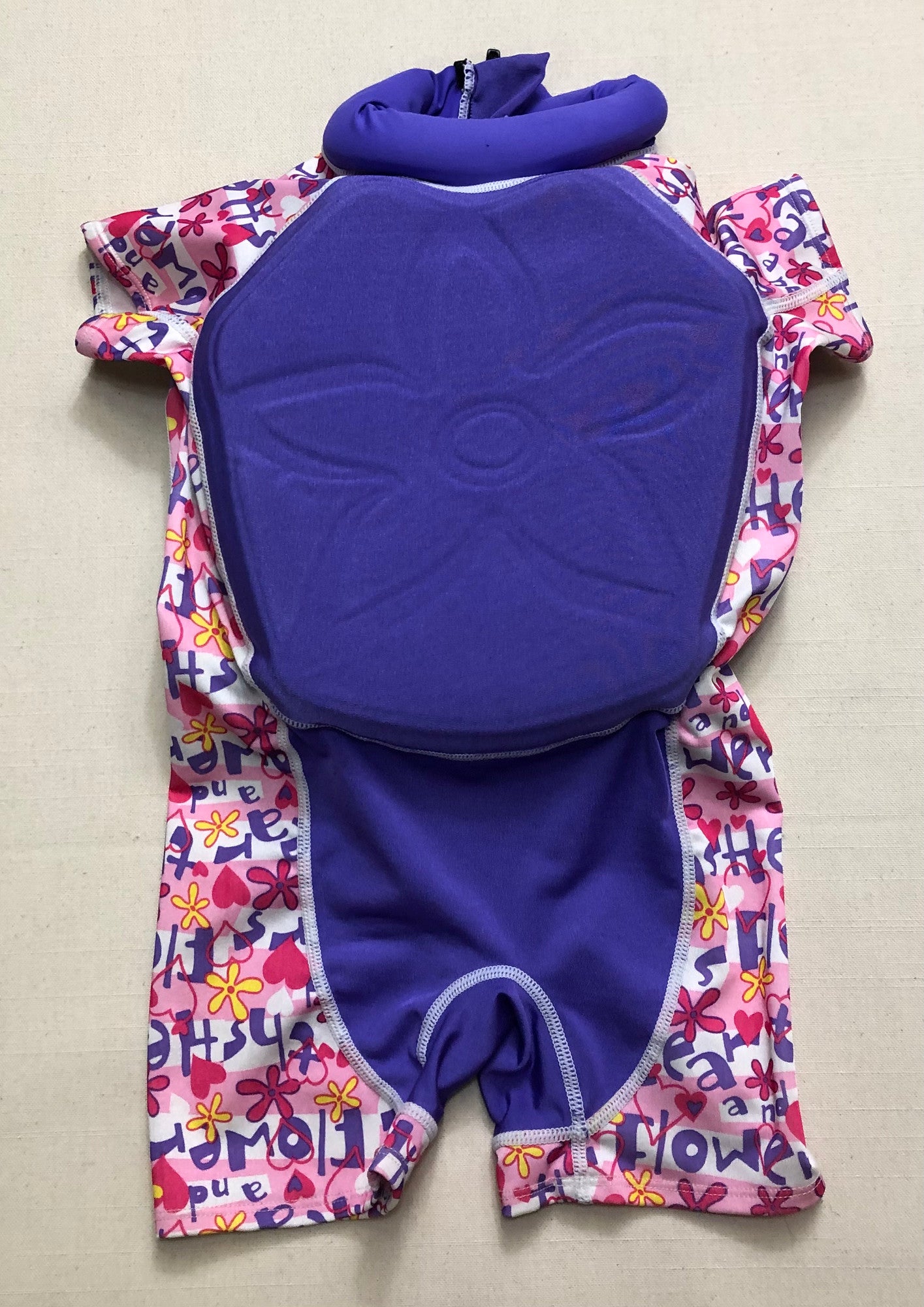 Purple  Iron Girl Floaty, 27-40lbs