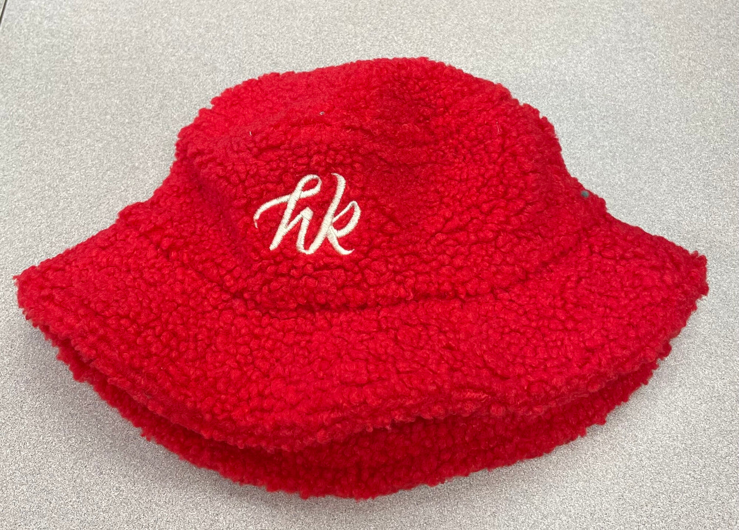 Red  Headster Sherpa Bucket Ha, 2-7Y