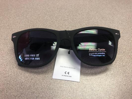 Black  Matte Sunglasses - NEW, 3-7 Years
