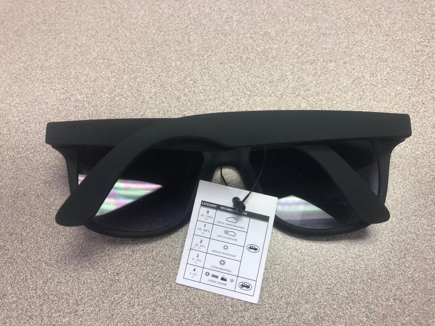 Black  Matte Sunglasses - NEW, 3-7 Years
