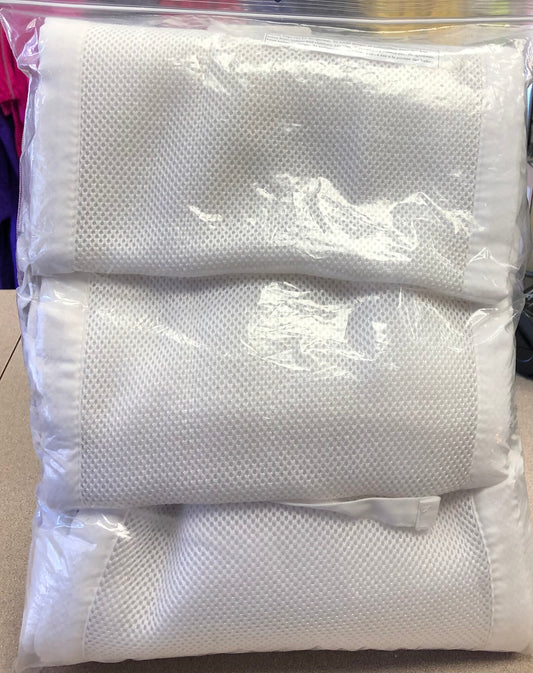 White  Mesh Breathable Bumper, Crib
