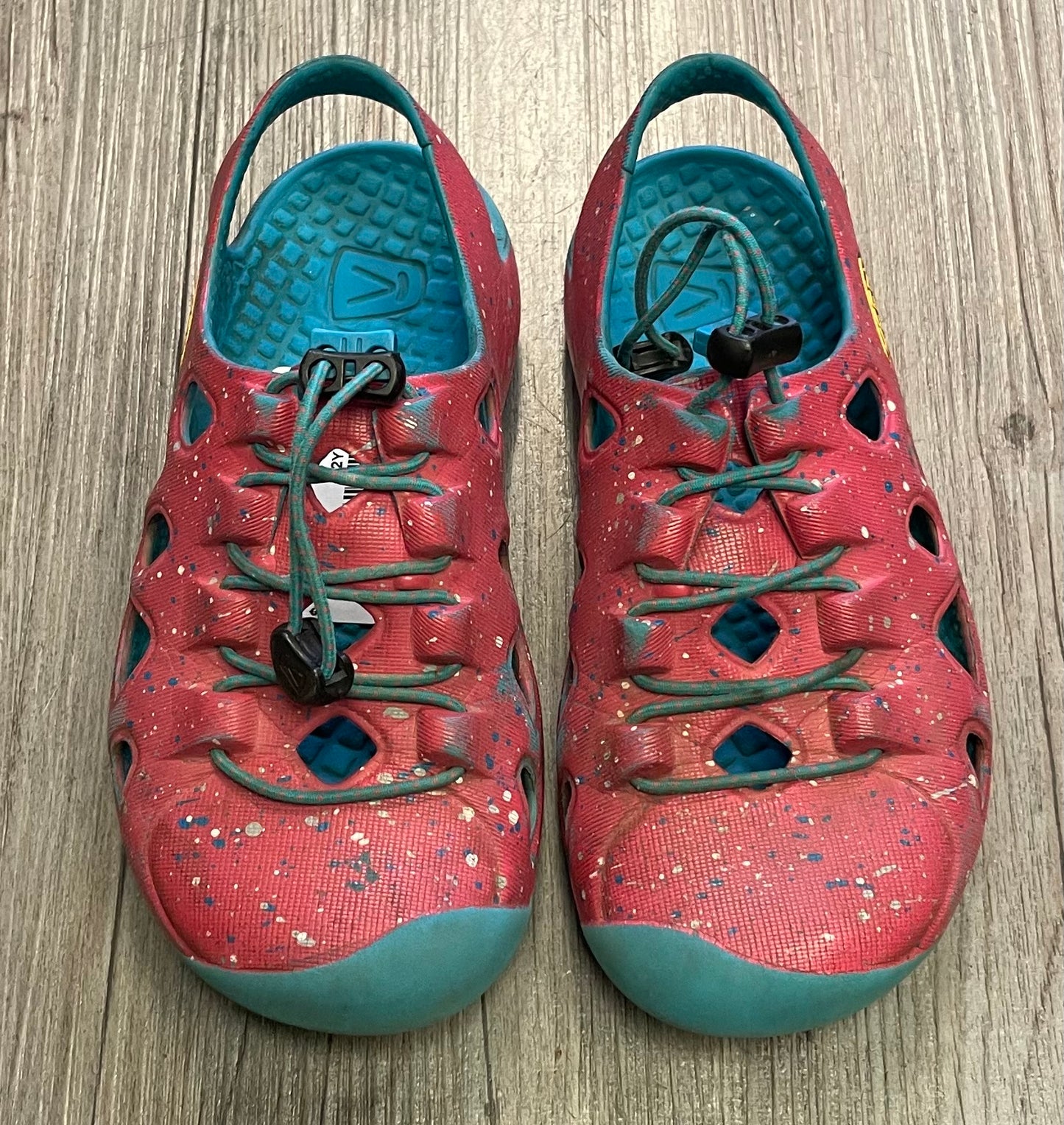 Pink  Keens Water Shoes, 12Y