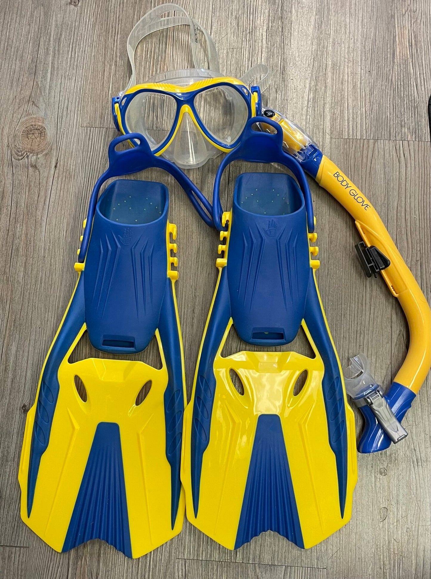 Blue  Body Glove Snorkle Set, 1-4Y