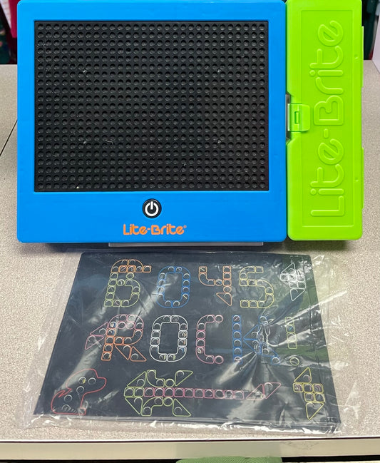 Multi  Lite Brite Toy, Pre-owned