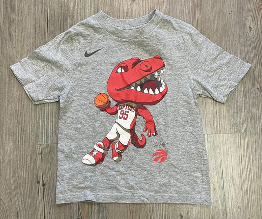 Grey  Nike Raptors Tee, 4Y