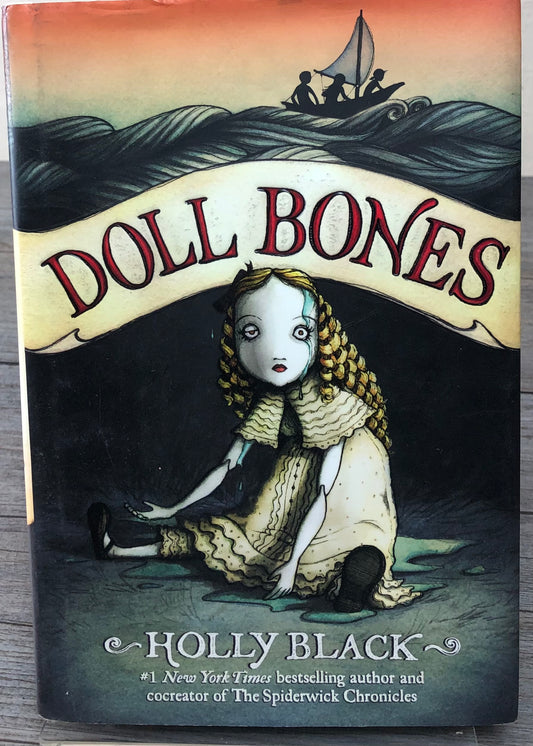Black  Doll Bones, Hardcover