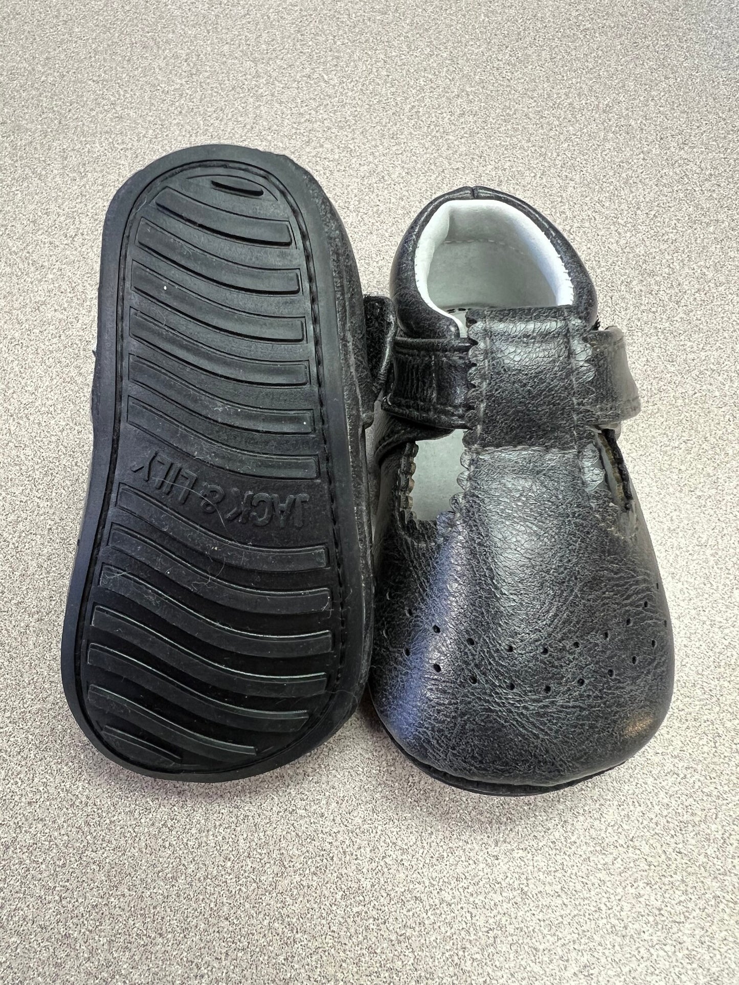 Charcoal  My Mocs - 5482 Nora, 6-12M