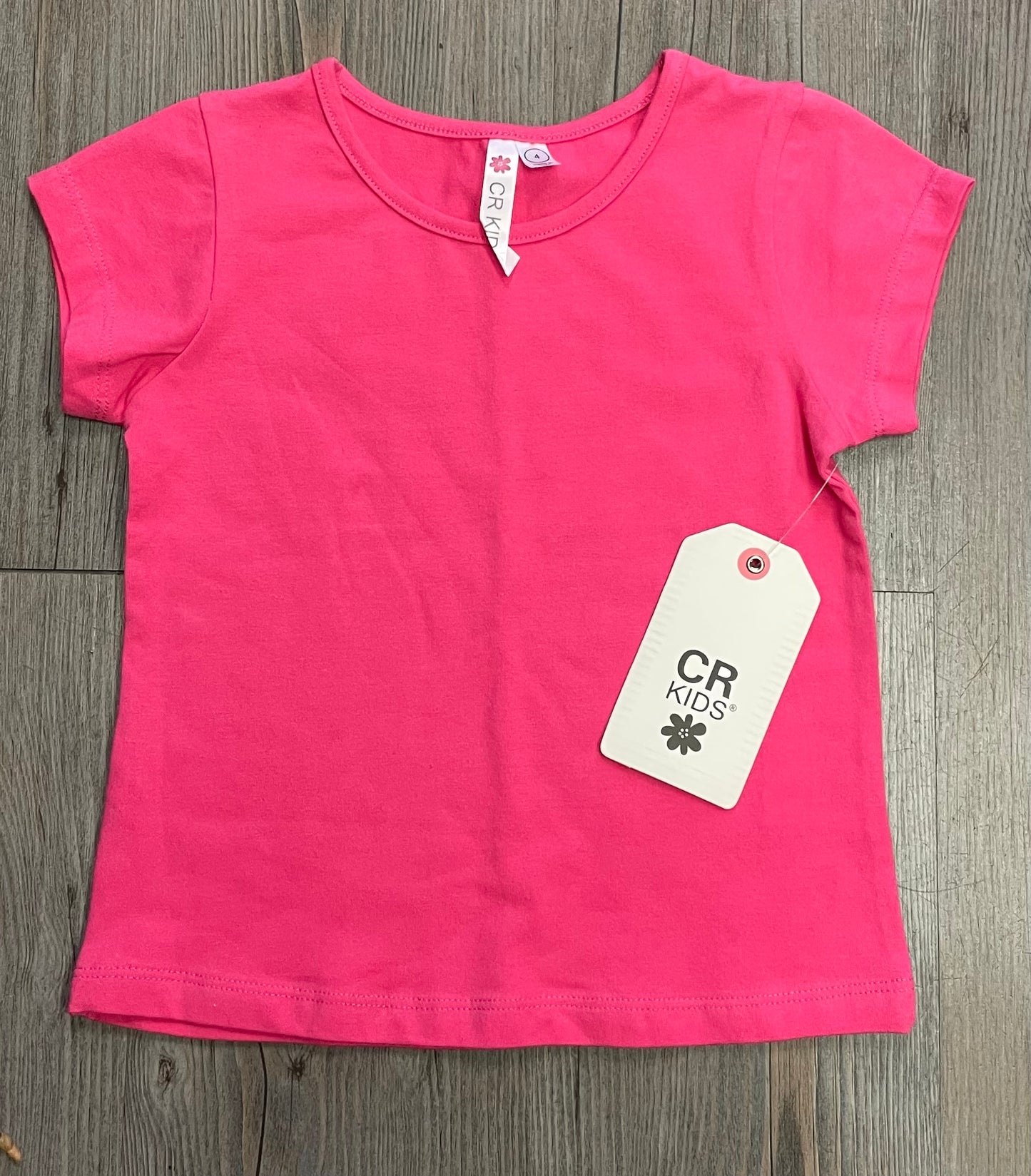 Pink  CR Kids Tee, 4Y