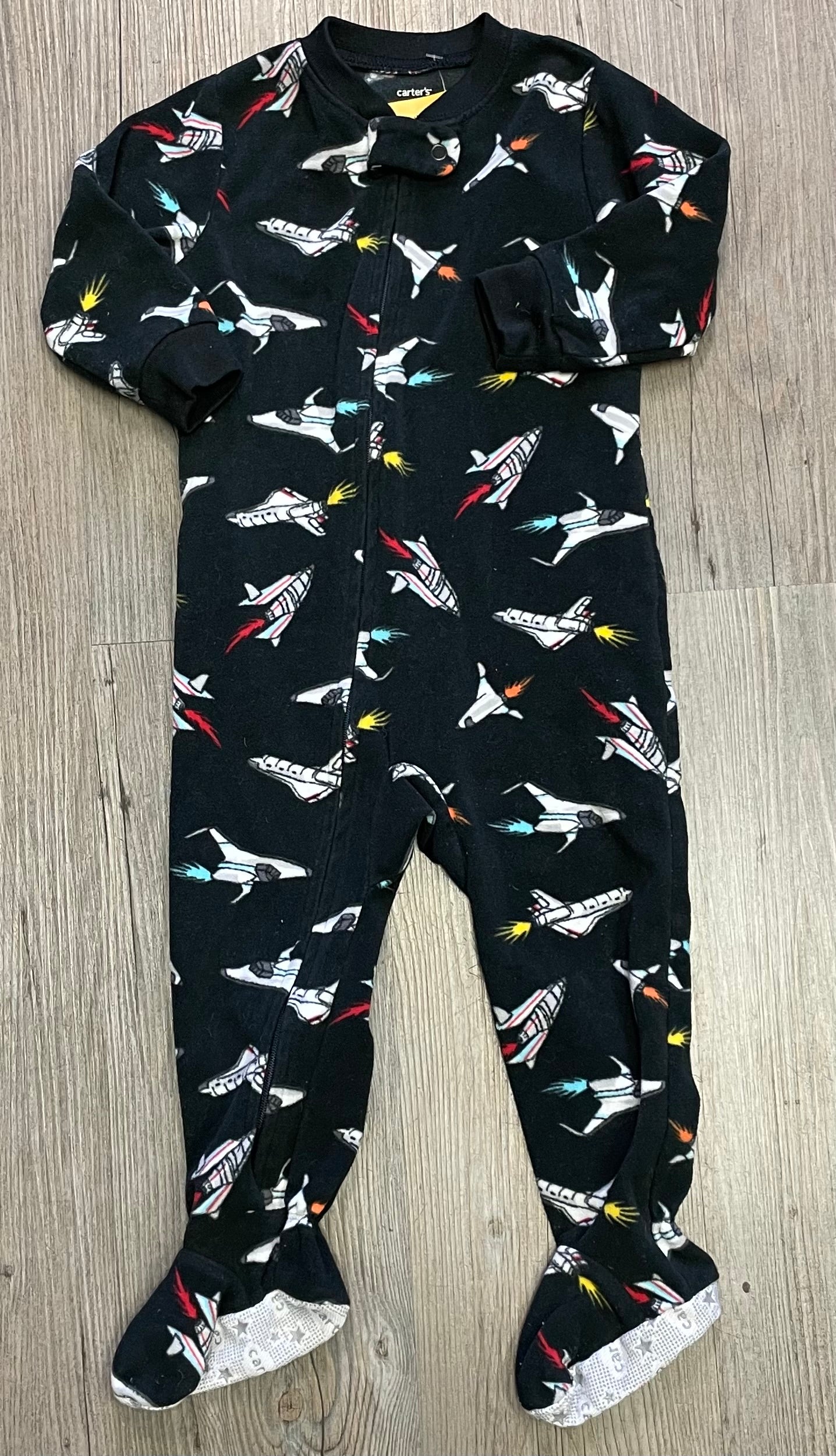 Multi  Carters Pj Onesie, 18M